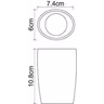 Стакан для зубных щеток WasserKraft Dinkel, 4628