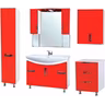 Зеркало-шкаф Bellezza Лагуна-105, красный