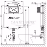 Бачок для унитаза А112 BASICMODUL, Alcaplast