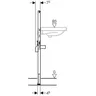 Система инсталляции для раковин Geberit Duofix 111.434.00.1